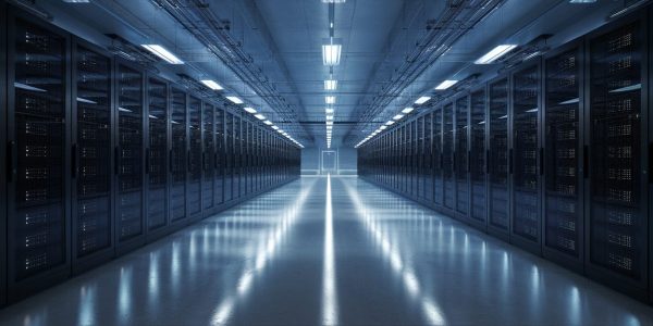 Centre de données moderne en France, symbolisant la souveraineté numérique